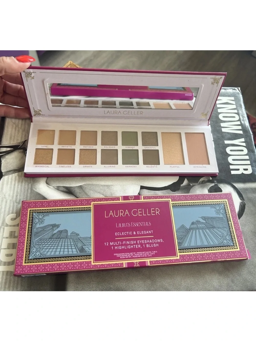 Laura Geller Laura’s Essentials Eclectic Elegant Eye Face Palette NEW BOX